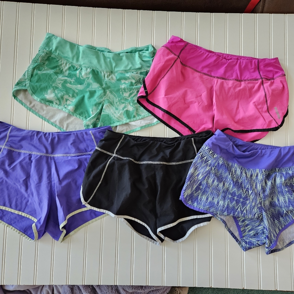 Reebok Running Shorts LOT 5 Pairs size M